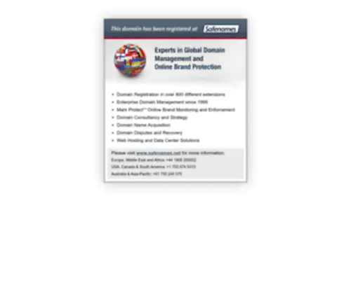 Infopower.es(Domain Registered at Safenames) Screenshot