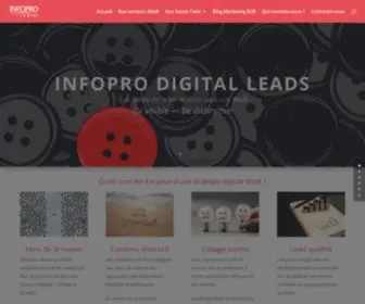 Infopro-Digital-Leads.com(Infopro Digital Leads) Screenshot