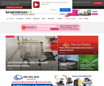 Infoprzasnysz.com(E Przasnysz) Screenshot