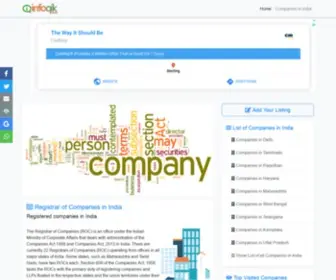 Infoqik.com(Company Profiles) Screenshot