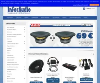 Inforaudio.com(Tu Tienda de Car) Screenshot