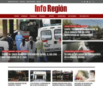 Inforegion.com.ar(InfoRegión) Screenshot