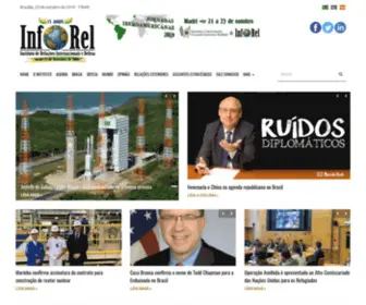 Inforel.org(Instituto de Relações Internacionais e Defesa) Screenshot