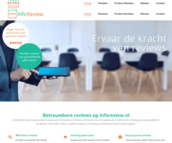 Inforeview.nl(Waardevolle review en feedback van klanten) Screenshot