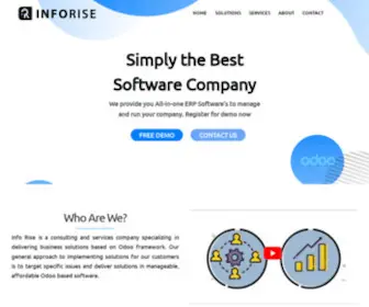 Inforiseit.com(ERP and POS Solutions Bahrain) Screenshot