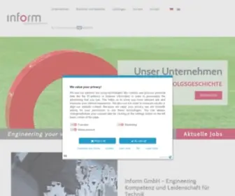 Inform-GMBH.de(Inform GmbH) Screenshot