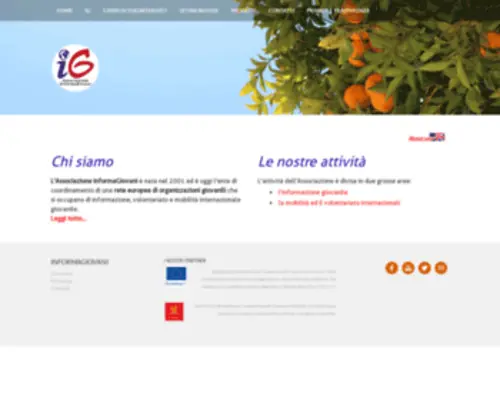 Informa-Giovani.net(Associazione InformaGiovani) Screenshot