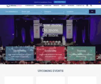 Informa.com.au(Conferences, Exhibitions & Corporate Learning) Screenshot