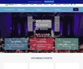 Informa.com.au(Conferences, Exhibitions &amp; Corporate Learning) Screenshot