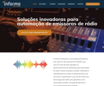 Informabr.com(Informa Solutions) Screenshot