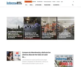 Informabtl.com(BELOW THE LINE) Screenshot