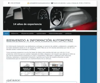 Informacionautomotriz.cl(Información) Screenshot