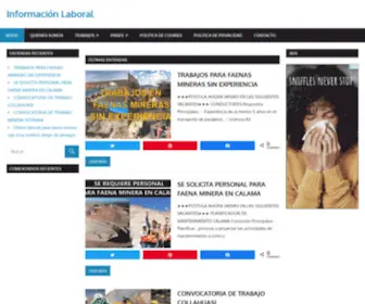 Informacionlaboral.com(Informaci) Screenshot