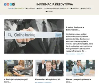 InformacJakredytowa.com(Portal Informacja Kredytowa) Screenshot