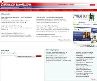 InformacJasamorzadowa.pl(Samorządowa) Screenshot