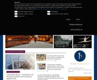 Informadanza.com(Il primo portale sulla danza in Italia) Screenshot