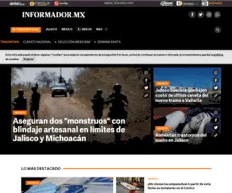 Informador.com.mx(Noticias de hoy de Jalisco) Screenshot
