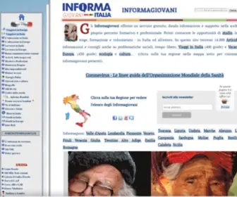 Informagiovani-Italia.com(INFORMAGIOVANI ITALIA) Screenshot