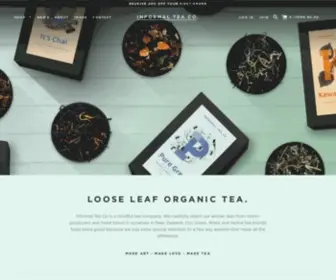 Informaltea.co.nz(Informal Tea Co) Screenshot
