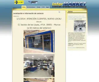 Informarket.com(Localización e información de contacto) Screenshot