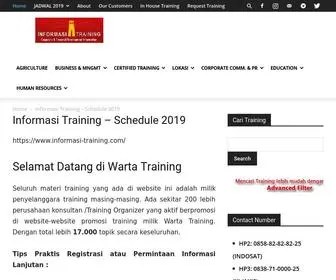 Informasi-Training.com(Informasi Training) Screenshot