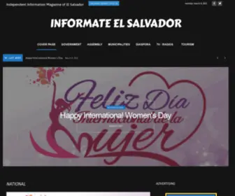 Informateelsalvador.com(Informateelsalvador) Screenshot