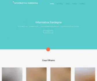 Informaticasardegna.it(Free HTML5 Bootstrap Template by FREEHTML5.co) Screenshot