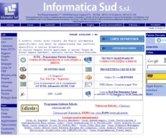 Informaticasud.it(Corsi) Screenshot