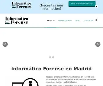 Informatico-Forense.es(Informático Forense en Madrid) Screenshot