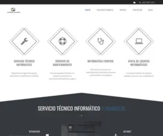 Informaticoadomicilio.com(Técnico) Screenshot