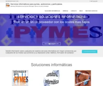 Informaticopymes.com(Servicios informáticos para pymes) Screenshot