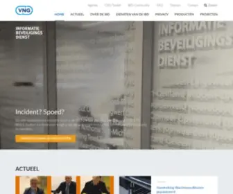 Informatiebeveiligingsdienst.nl(Informatiebeveiligingsdienst) Screenshot