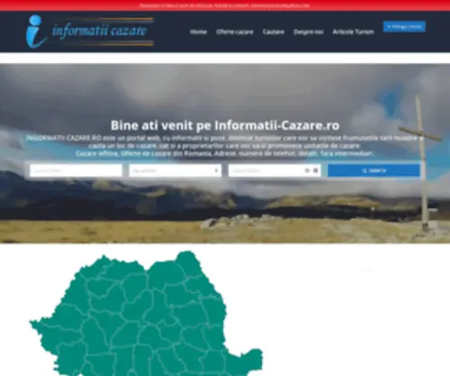 Informatii-Cazare.ro(Informatii Cazare) Screenshot
