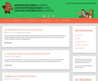 Informatik-Biber.ch(Ein Projekt des SVIA) Screenshot