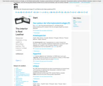 Information-Lexikon.de(Information Lexikon) Screenshot