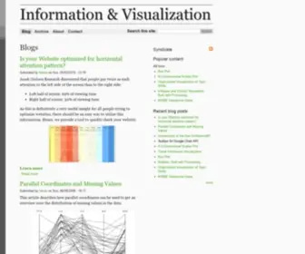 Informationandvisualization.de(Information & Visualization) Screenshot