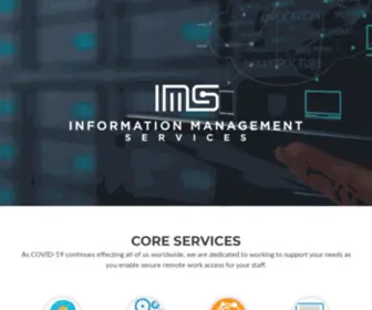 Informationmc.com(Information Management Services) Screenshot