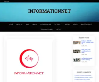 Informationnet.in(HOME) Screenshot