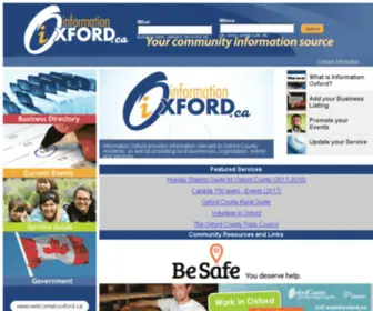 Informationoxford.ca(Informationoxford) Screenshot