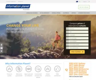 Informationplanet.com.au(Information Planet Australia) Screenshot