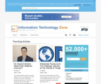 Informationtechnologyzone.com(Information Technology Zone) Screenshot