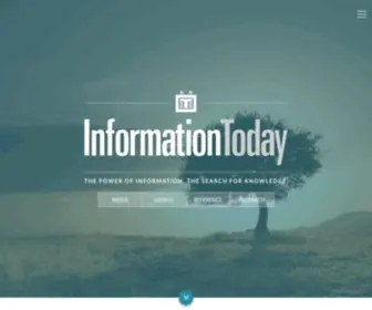 Informationtodayinc.com(Information Today) Screenshot