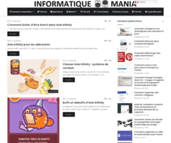 Informatique-Mania.com(Informatique Mania) Screenshot