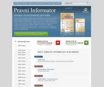 Informator.rs(Pravni informator) Screenshot