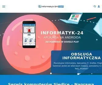 Informatyk-24.com(Serwis) Screenshot
