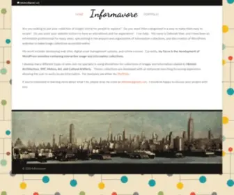 Informavore.com(Web Site Design & Development) Screenshot