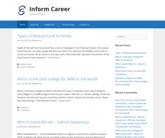 Informcareer.com(My Blog) Screenshot