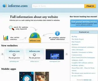 Informe.com(Ready to live all your cartoon dreams at a time) Screenshot