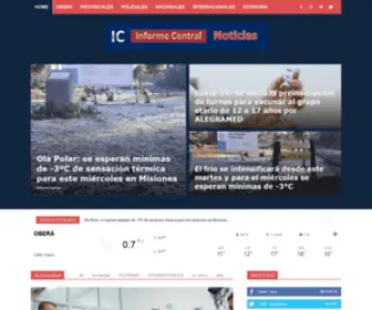 Informecentral.com.ar(Informe Central NOTICIAS) Screenshot