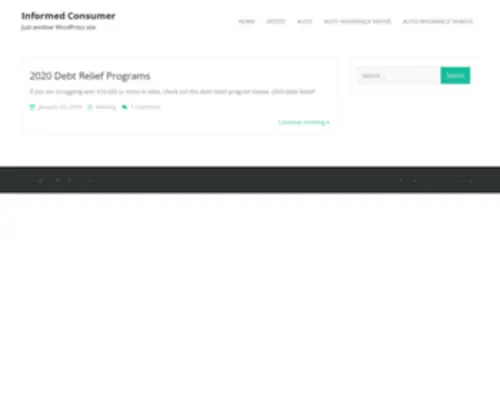 Informed-Consumer.com(Informed Consumer) Screenshot